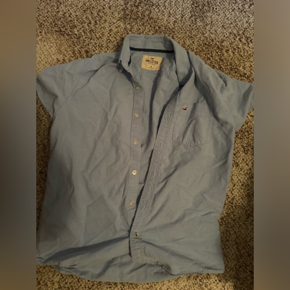 Hollister Short Sleeve Button-up